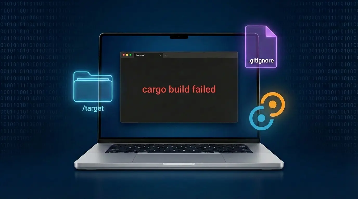 Fixing Rust Build File Access Errors with .gitignore