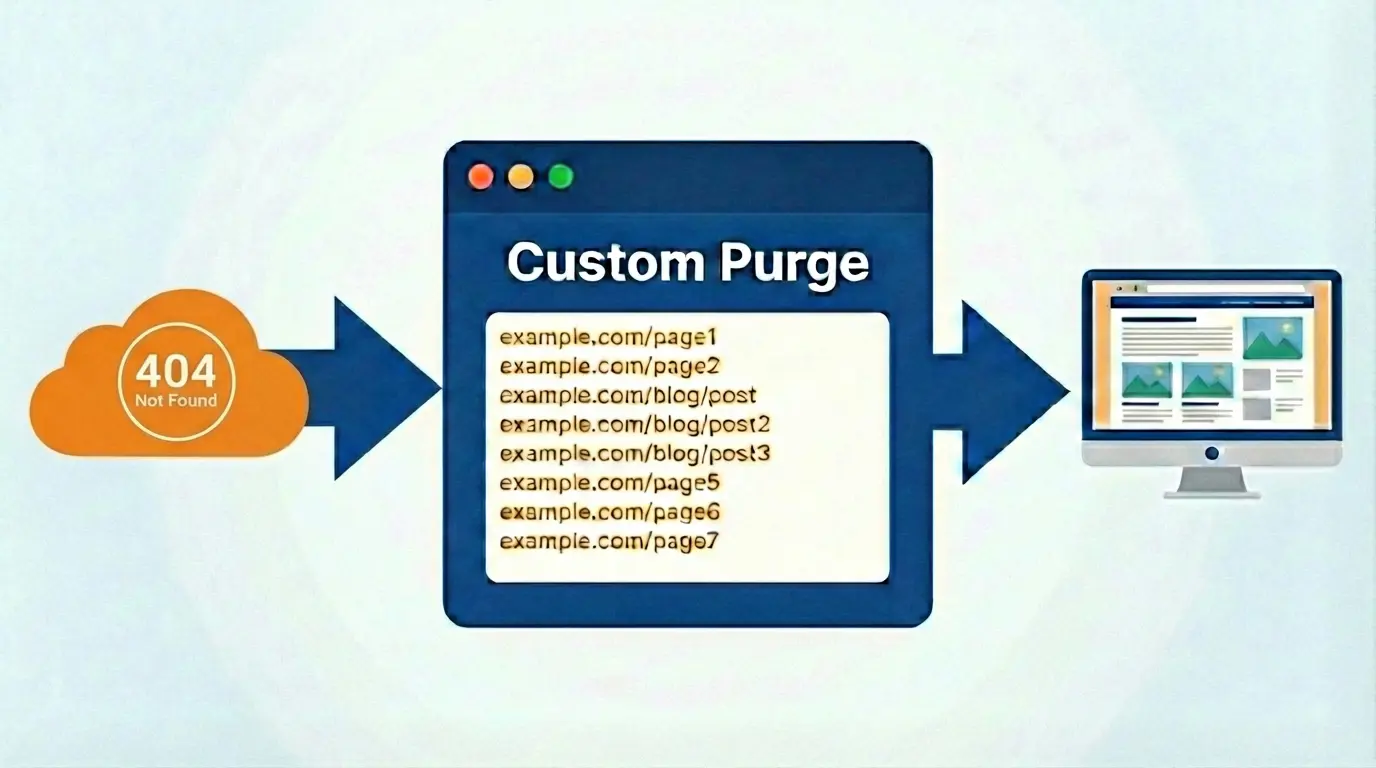 Purging Cloudflare CDN Cache