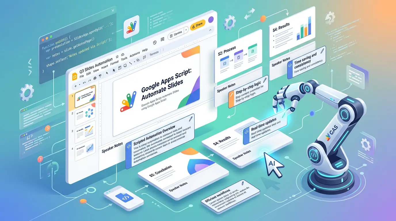 Bulk Insert Speaker Notes in Google Slides - Groovy Life